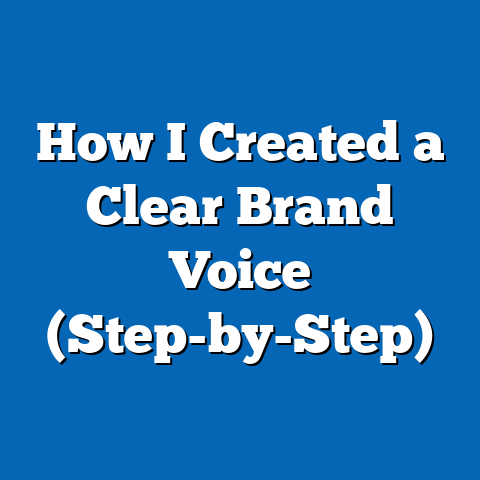 How I Created a Clear Brand Voice (Step-by-Step)
