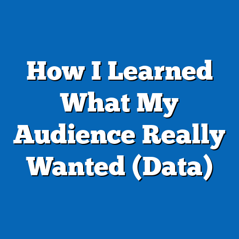 How I Learned What My Audience Really Wanted (Data)
