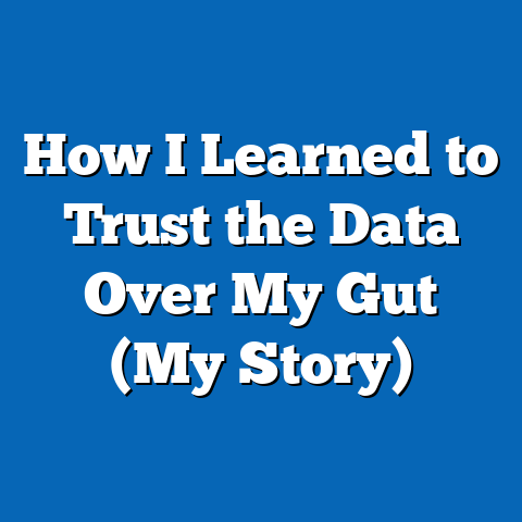 How I Learned to Trust the Data Over My Gut (My Story)