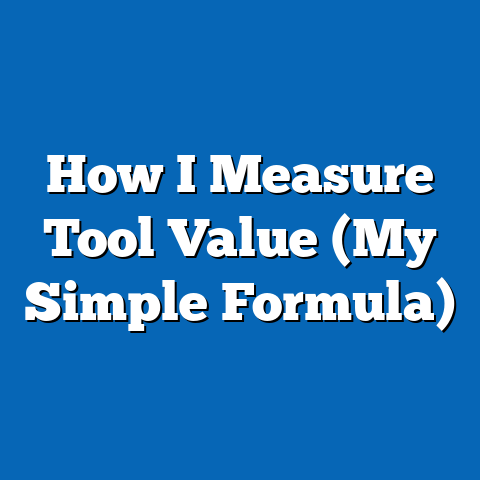 How I Measure Tool Value (My Simple Formula)