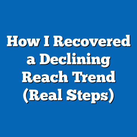 How I Recovered a Declining Reach Trend (Real Steps)