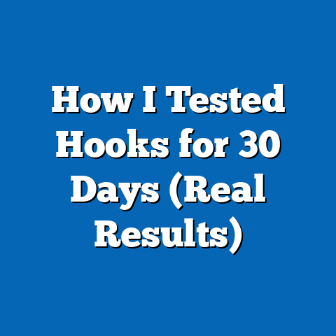How I Tested Hooks for 30 Days (Real Results)