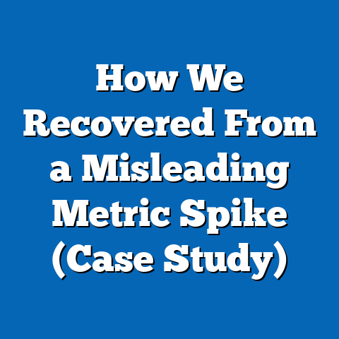 How We Recovered From a Misleading Metric Spike (Case Study)