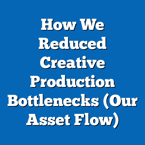 How We Reduced Creative Production Bottlenecks (Our Asset Flow)