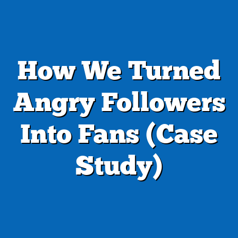 How We Turned Angry Followers Into Fans (Case Study)