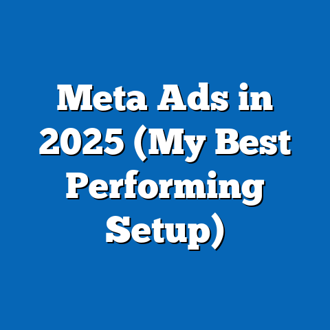 Meta Ads in 2025 (My Best Performing Setup)