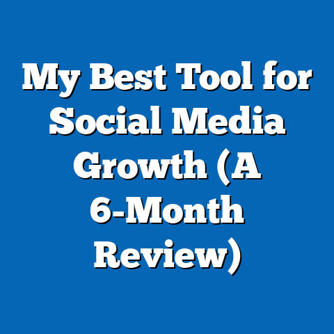 My Best Tool for Social Media Growth (A 6-Month Review)