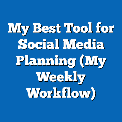 My Best Tool for Social Media Planning (My Weekly Workflow)