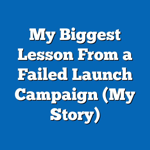 My Biggest Lesson From a Failed Launch Campaign (My Story)