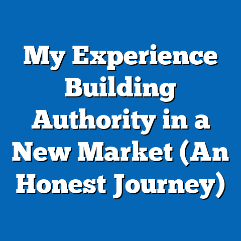 My Experience Building Authority in a New Market (An Honest Journey)