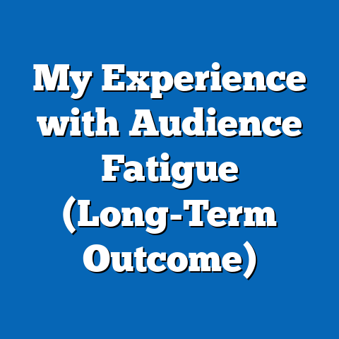 My Experience with Audience Fatigue (Long-Term Outcome)