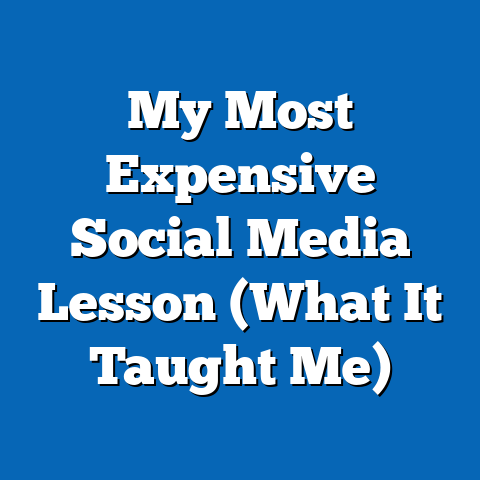 My Most Expensive Social Media Lesson (What It Taught Me)