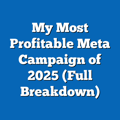 My Most Profitable Meta Campaign of 2025 (Full Breakdown)