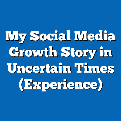 My Social Media Growth Story in Uncertain Times (Experience)
