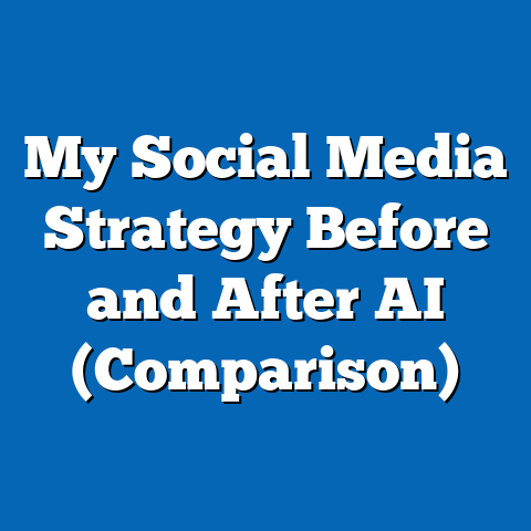 My Social Media Strategy Before and After AI (Comparison)