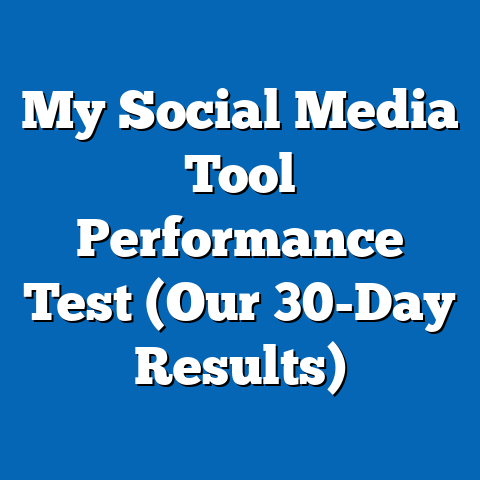 My Social Media Tool Performance Test (Our 30-Day Results)