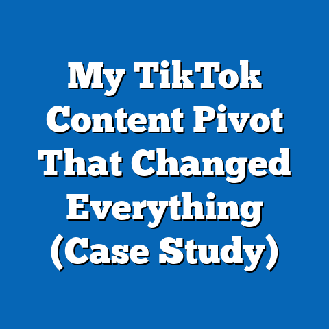 My TikTok Content Pivot That Changed Everything (Case Study)