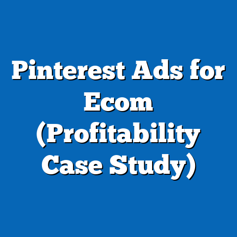 Pinterest Ads for Ecom (Profitability Case Study)