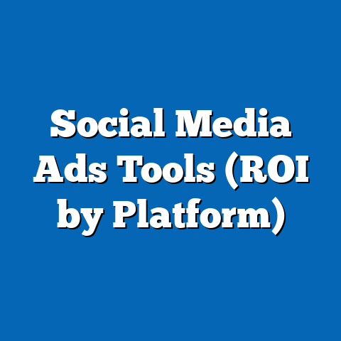 Social Media Ads Tools (ROI by Platform)