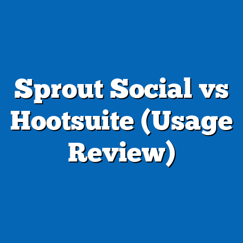 Sprout Social vs Hootsuite (Usage Review)
