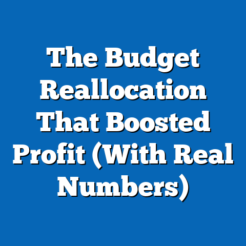 The Budget Reallocation That Boosted Profit (With Real Numbers)