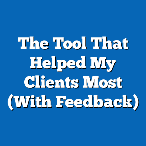 The Tool That Helped My Clients Most (With Feedback)