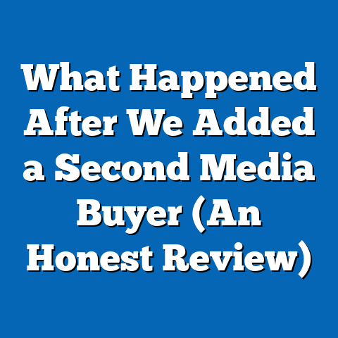 What Happened After We Added a Second Media Buyer (An Honest Review)