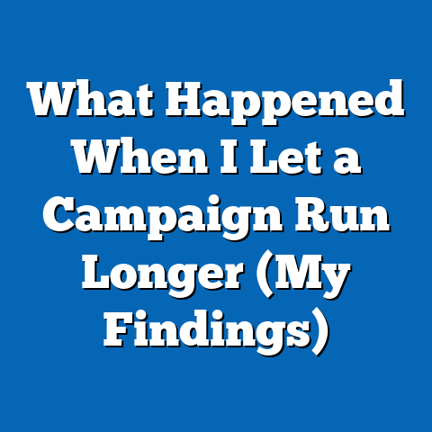 What Happened When I Let a Campaign Run Longer (My Findings)