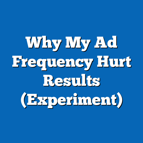 Why My Ad Frequency Hurt Results (Experiment)