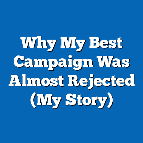 Why My Best Campaign Was Almost Rejected (My Story)