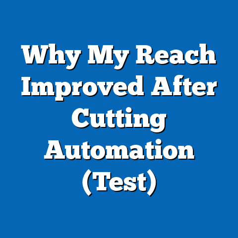 Why My Reach Improved After Cutting Automation (Test)