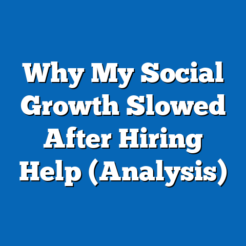 Why My Social Growth Slowed After Hiring Help (Analysis)