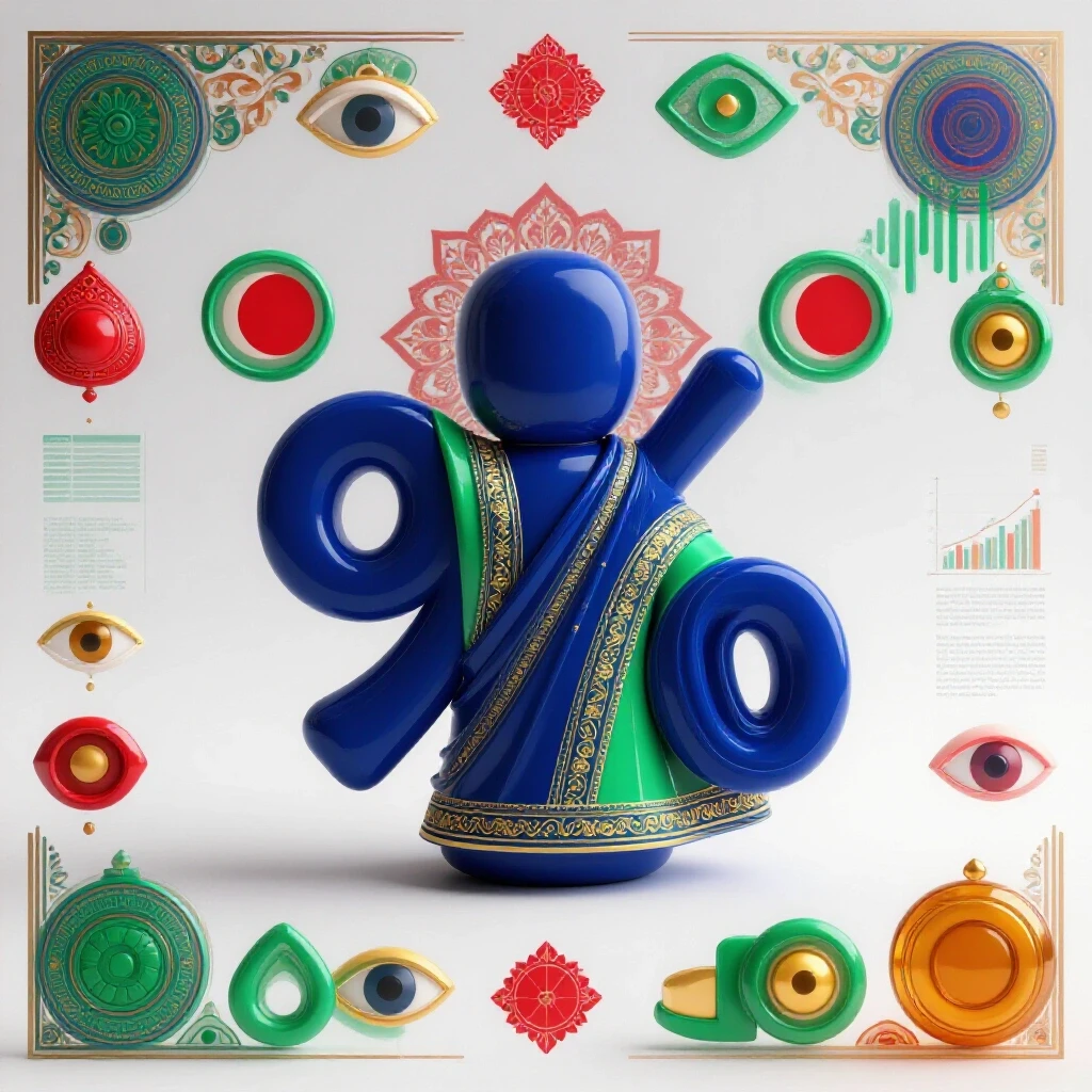 A vibrant visual merging traditional Bangladeshi motifs with modern digital advertising elements for impactful design.
