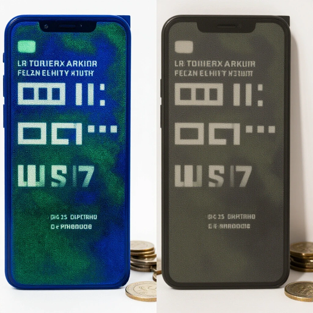 A visually striking split-image showcasing vibrant social media post alongside a dull one, illustrating ad spend optimization.