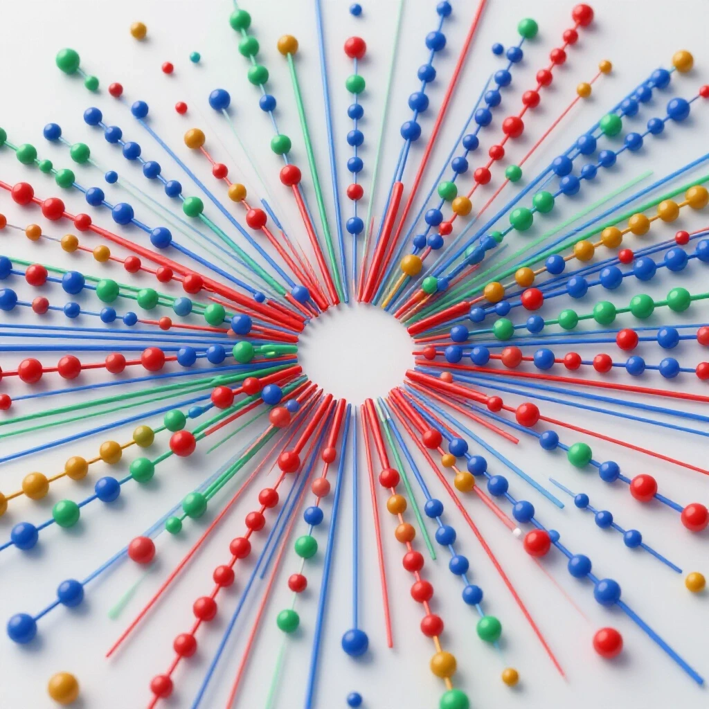 A vibrant social media landscape depicting followers converging towards a central brand symbol, illustrating recovery.